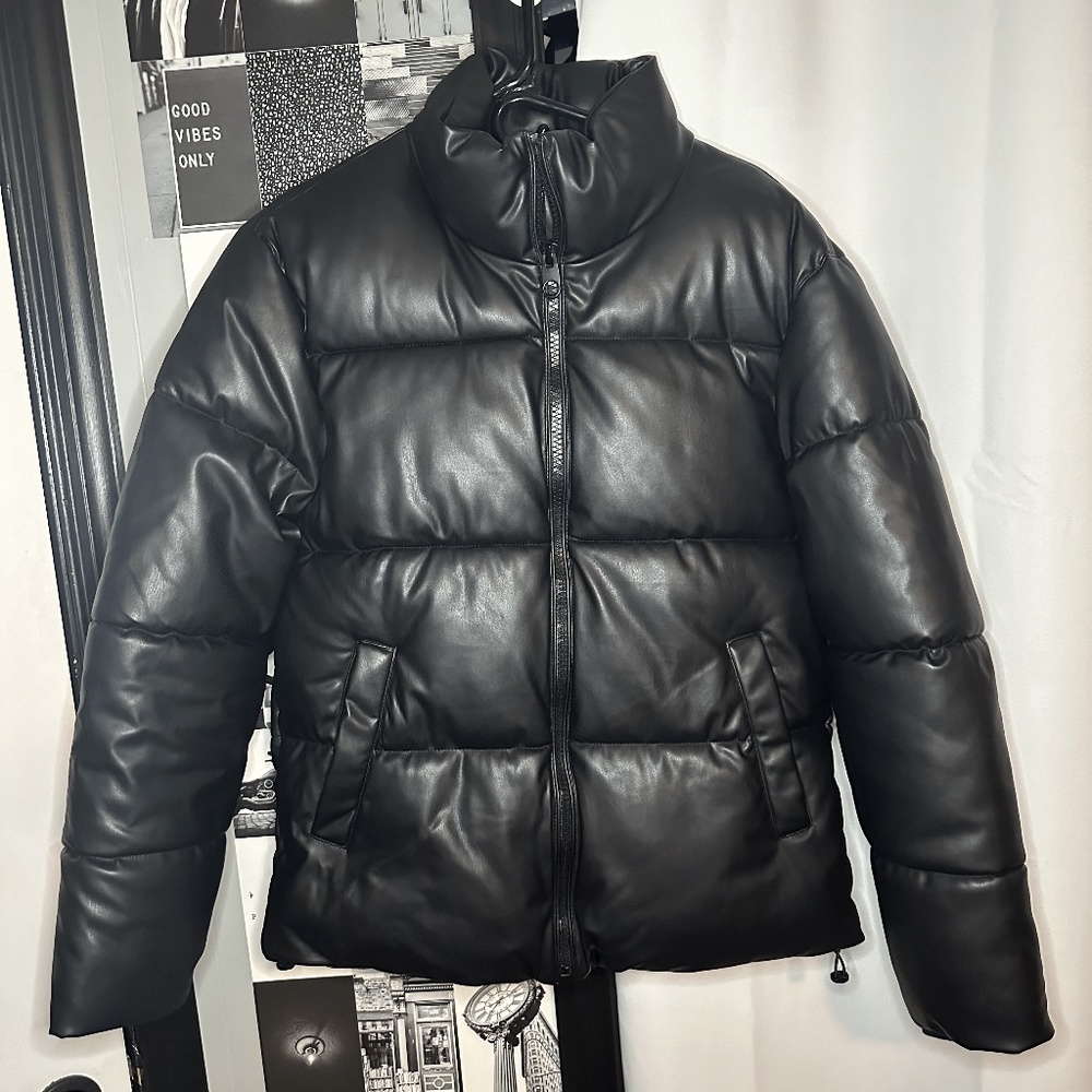 ZARA Black Puffer Jacket